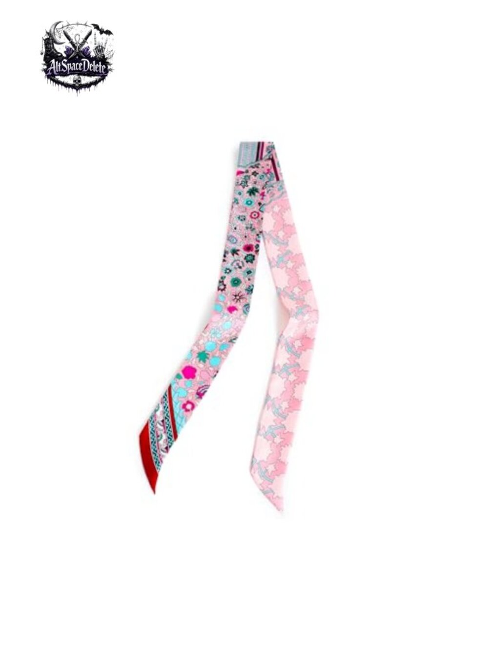 100% Mulberry Silk Skinny Scarf Ribbon Neckerchief Hair Tie Handbag Accent